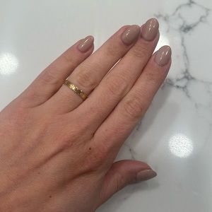 14K Gold Band—made it Italy